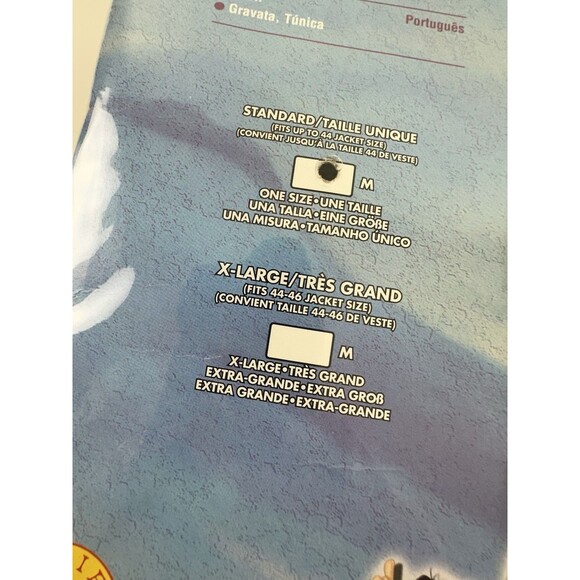 Rubies Fred Flintstone Costume Tunic Tie One Size Adult - Picture 2 of 11